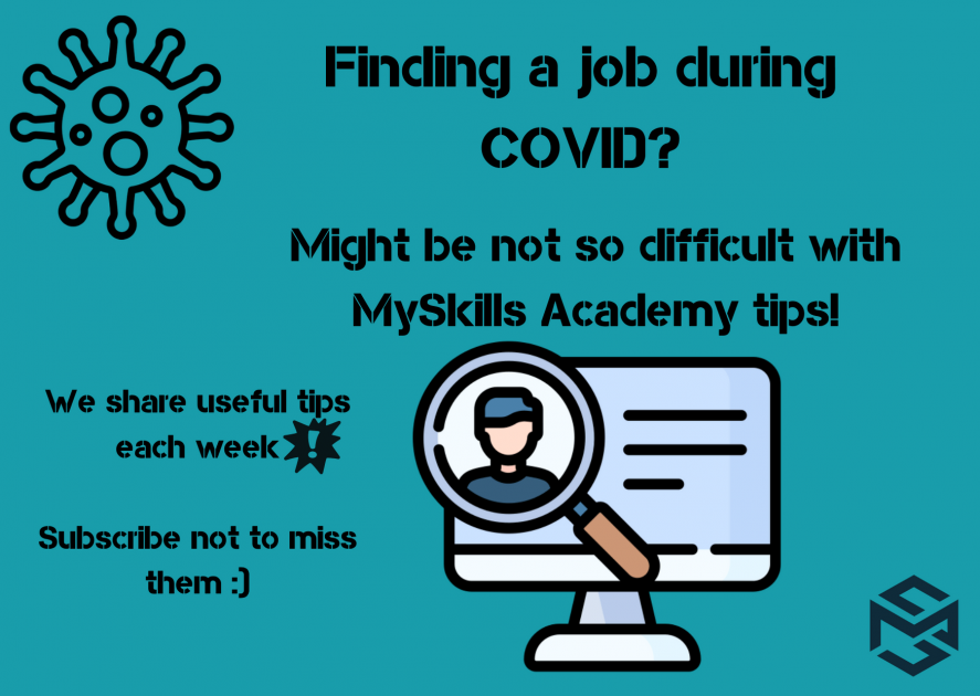 Find a job during Covid-19